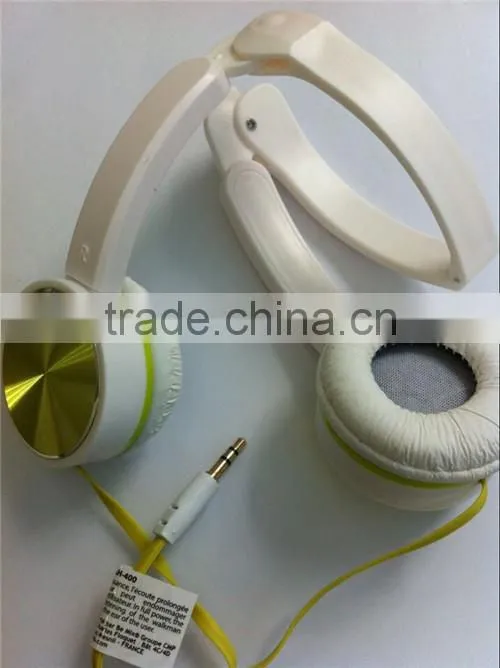 Foldable stereo headphones
