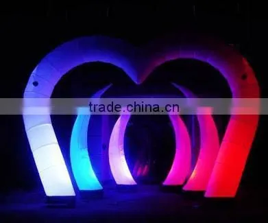 hanging inflatable led decoration/lighting led star for party decoration