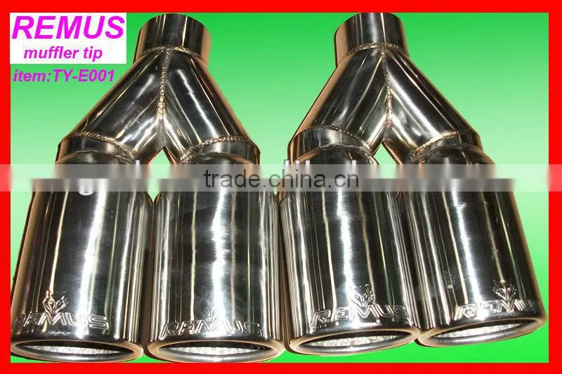 performance muffler,Welding dual pipe