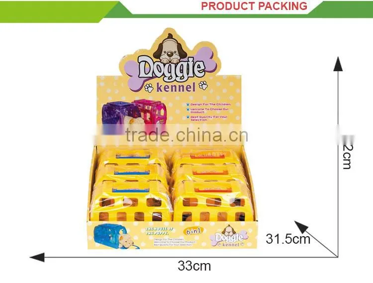 Latest kids pretend play set plush pet toys imported from china