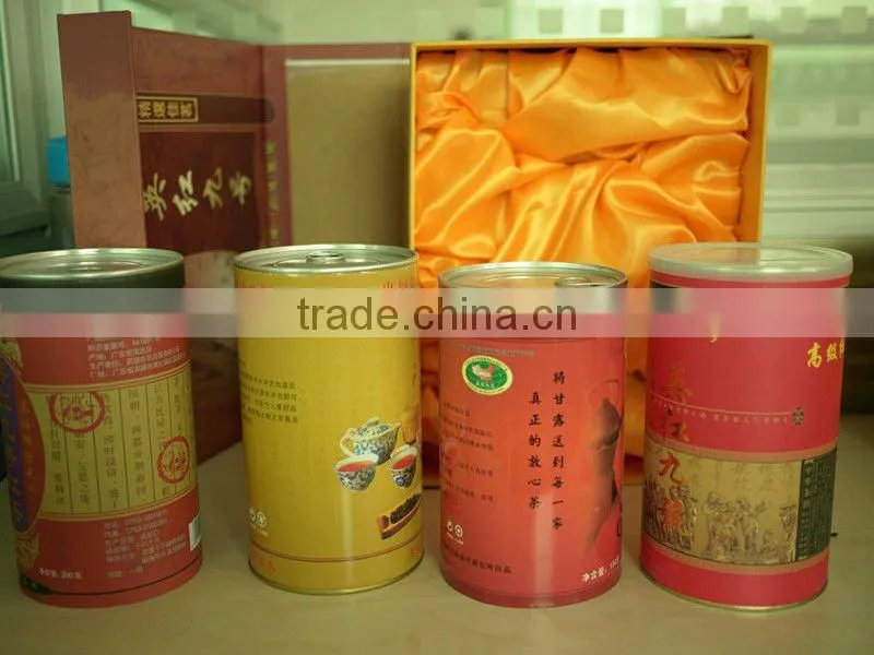 Flower tea can