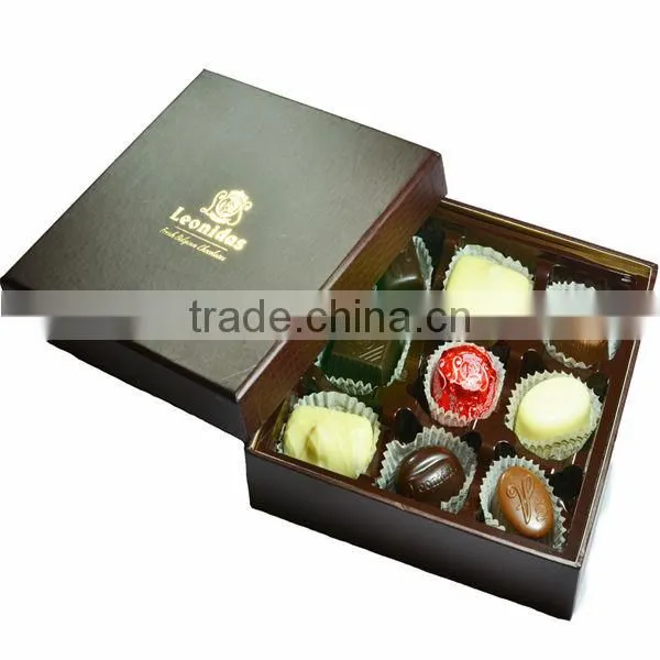 Environmental protection one-time chocolate biscuit candy food packaging