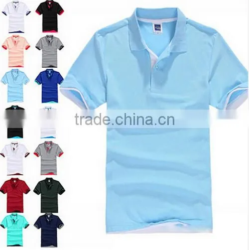 2016 Men Polo Shirt Short Sleeve Shirt