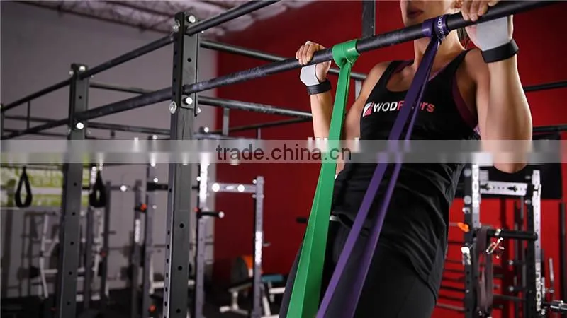 Custom colorful Latex Rubber Exercise Fitness Resistance Bands