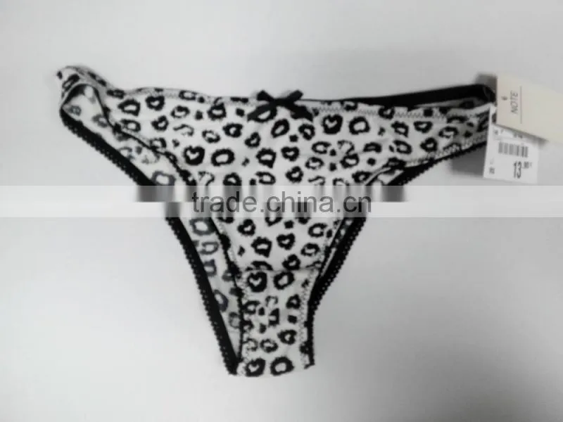 sexy leopard print bra and panty sexy bikini set