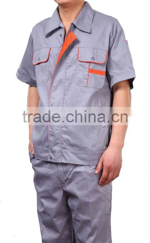 NEW!Man Short Sleeves Working Unifrom Jacket Suits