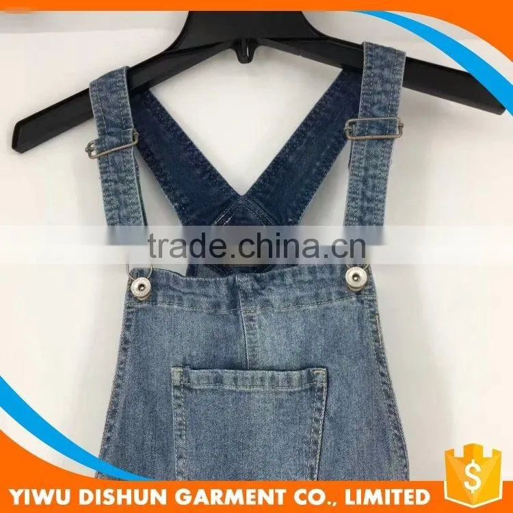 Women wholesale denim jumpsuit