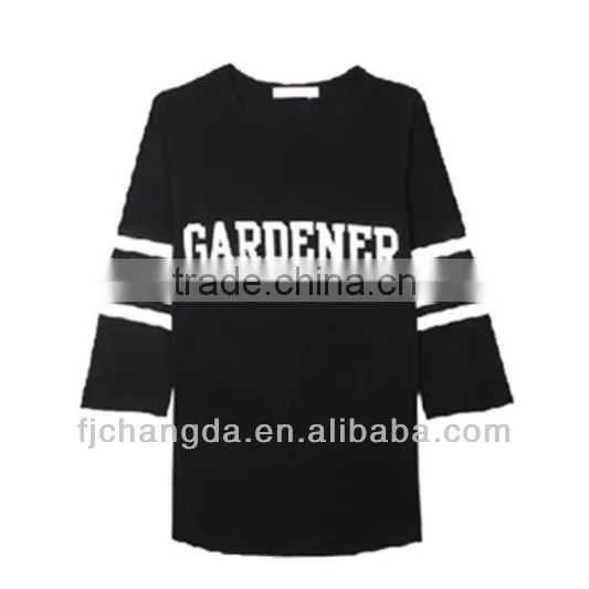 Mens blank urban casual baseball jersey wear wholesale