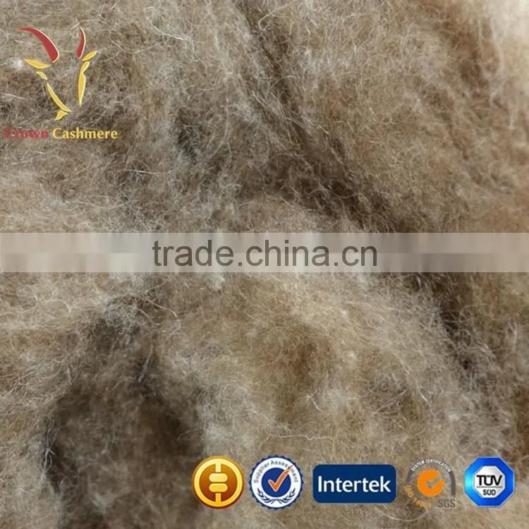 Pure Dehaired Combed Mongolian Cashmere Wool Fiber