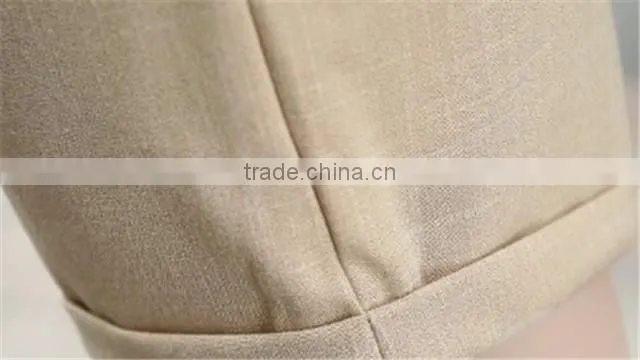 linen cotton new fashion ladies suit casual women jumpsuit