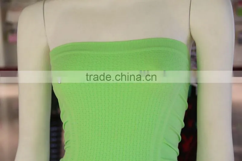 Lady Seamless Strapless Sexy Tube Top