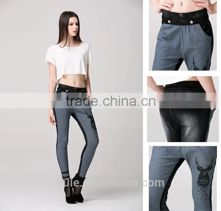 2014 Best selling slim women pants suit