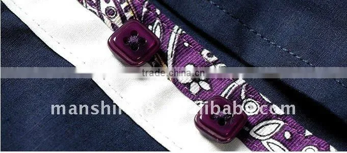 100% cotton contrast color slim fit fashion casual shirts for men