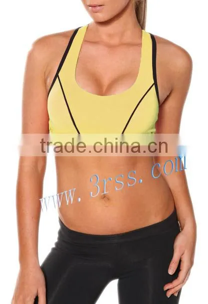 sexy gym yoga wear top