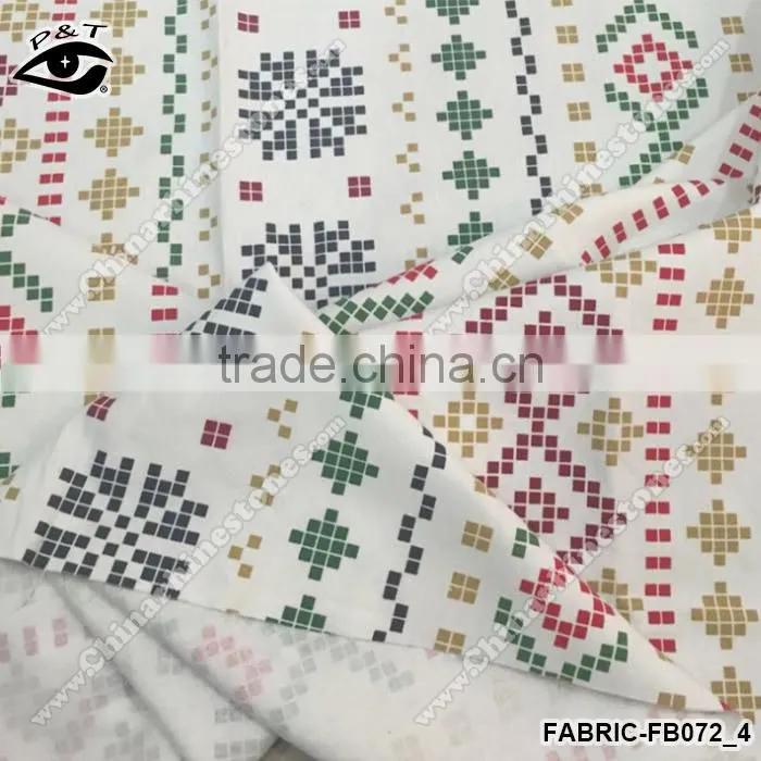 New pattern japanese printed linen fabric for table sofa curtain