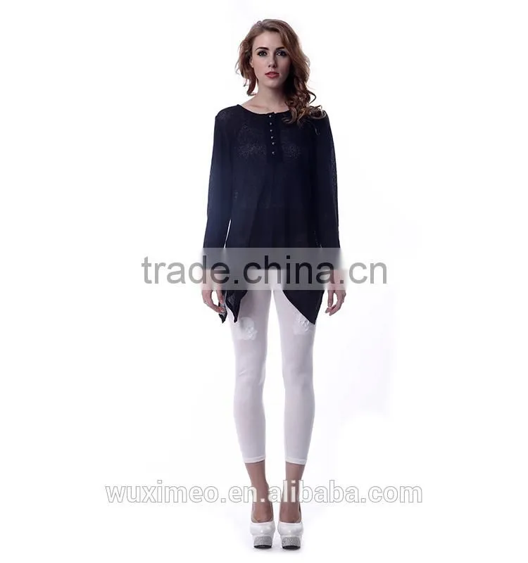 casual style from XS-5XL large size Promotional cheap top level lady blouse uk