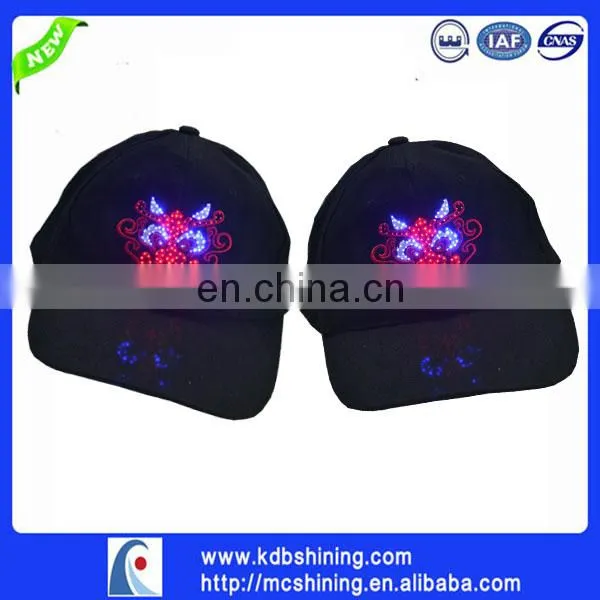 Fiber baseball Cap in a Special and Free Way to Light up Your Life