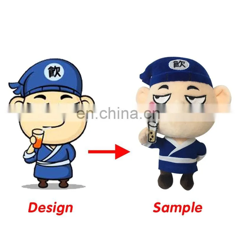 Wholesale Custom Soft Plush Stuffed Figure Toys Doll