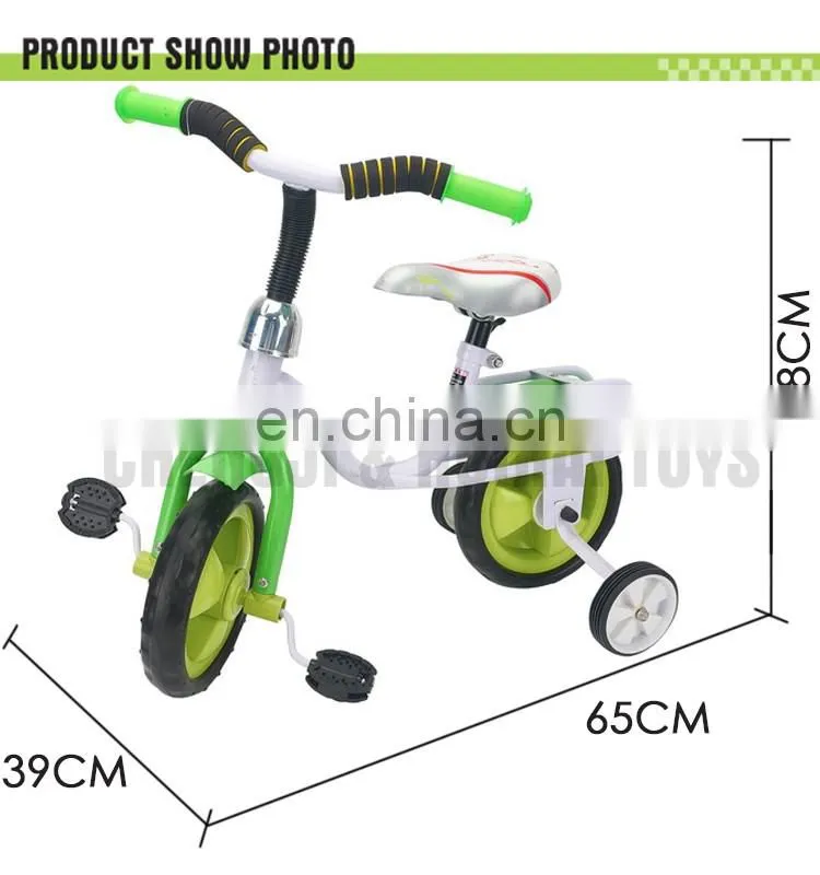 Ride on vehical baby carriage cheap kids tricycle