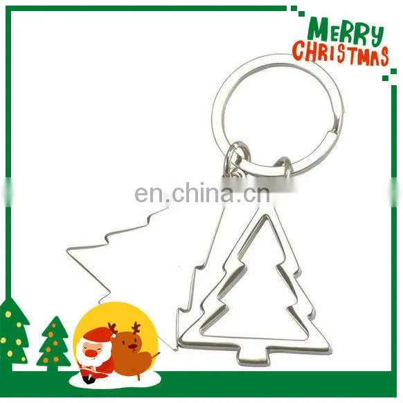 METAL CHRISTMAS TREE KEYCHAIN