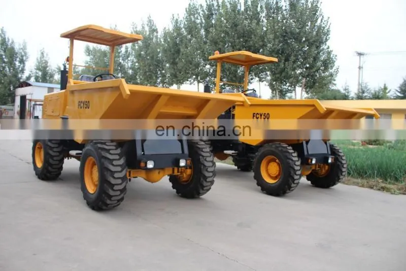 wholesale New condition 5ton site dumper with CE