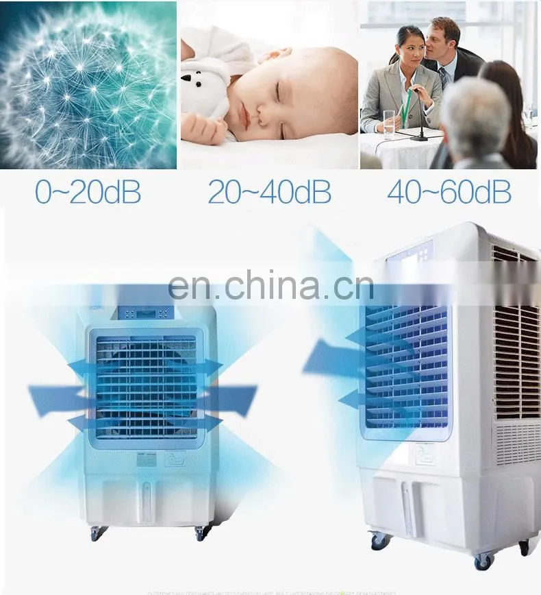 Remote control version evaporative air cooler portable air conditioner