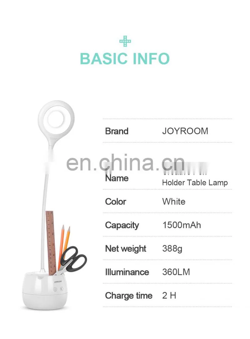 JOYROOM Portable Led Lighting Table Night Light Kids Mini Led Swan Desk Lamp USB