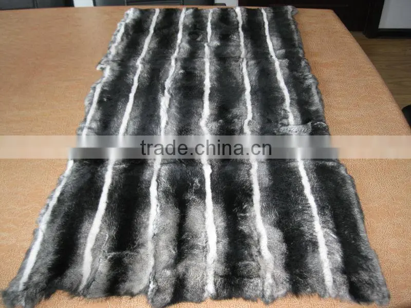 Factory Direct Sale Soft Smooth White Tanned Rabbit Skin