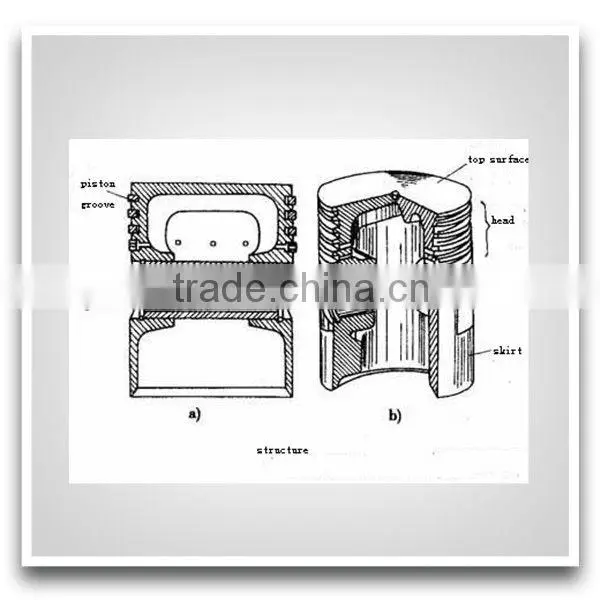 Donfeng Truck Engine Parts Piston C3923537
