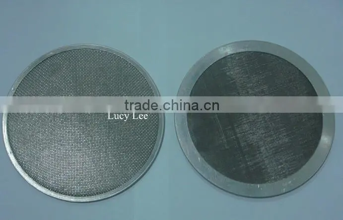 China, SS302, SS304, SS316 filter disc ( Factory, ISO,SGS,CE cetificated)