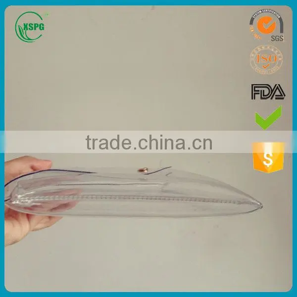 Clear a4 pouch pvc messenger bag