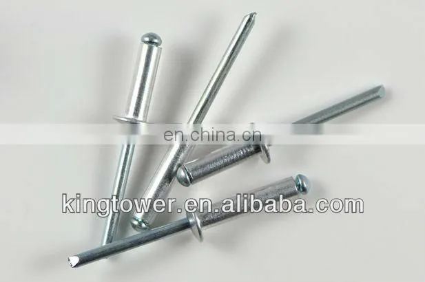 high quality large round head tubular rivets for leather