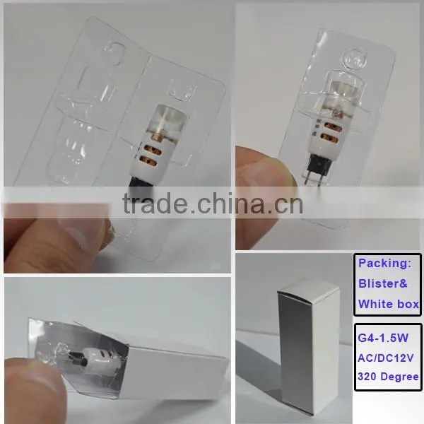 CREE SUMGUNG LED chip g4 led lights for chandelier