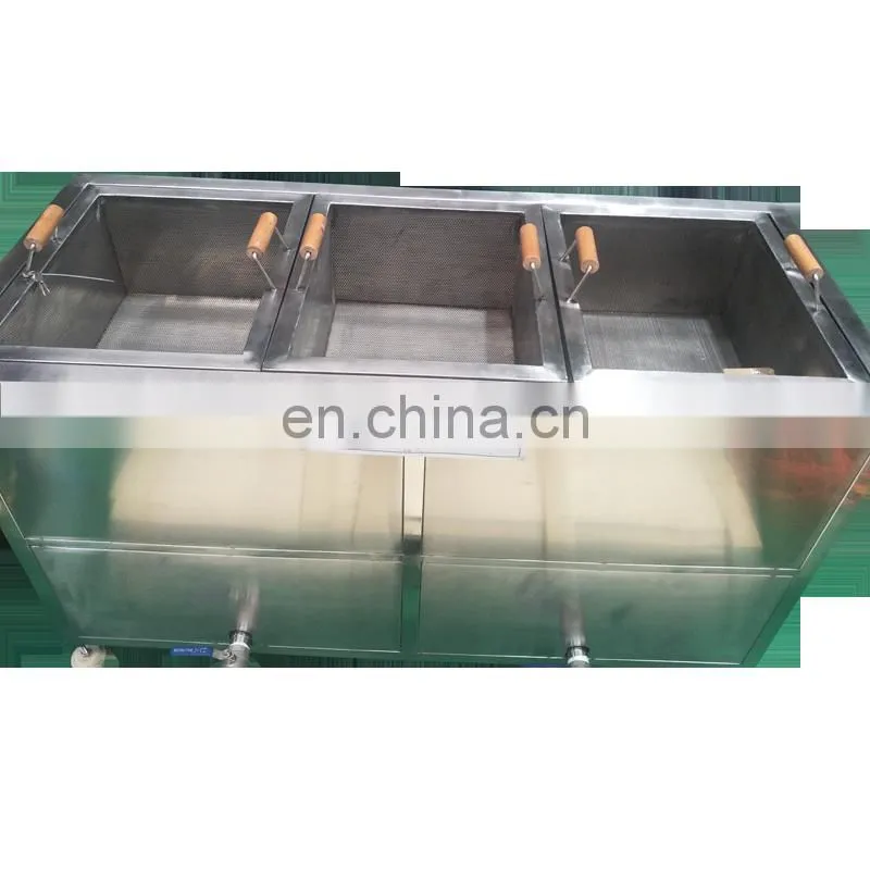 Complete sets of equipment french fries production line potato chips fried processing line.