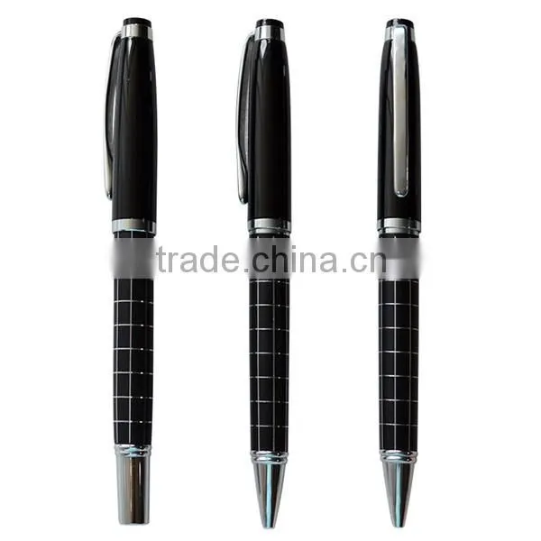 Fashion metal roller ball pens