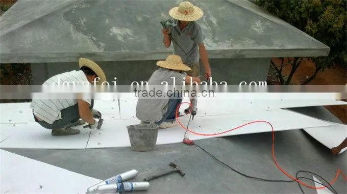 aluminum artificial thatch