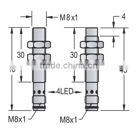 Maxwell M8 capacitive proximity sensor