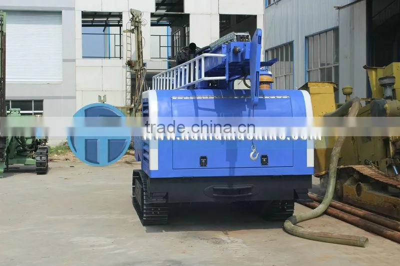 High-praised rig!Durable!Easy to operate!hydraulic system! HF300Y crawler type civil engineering drilling rig
