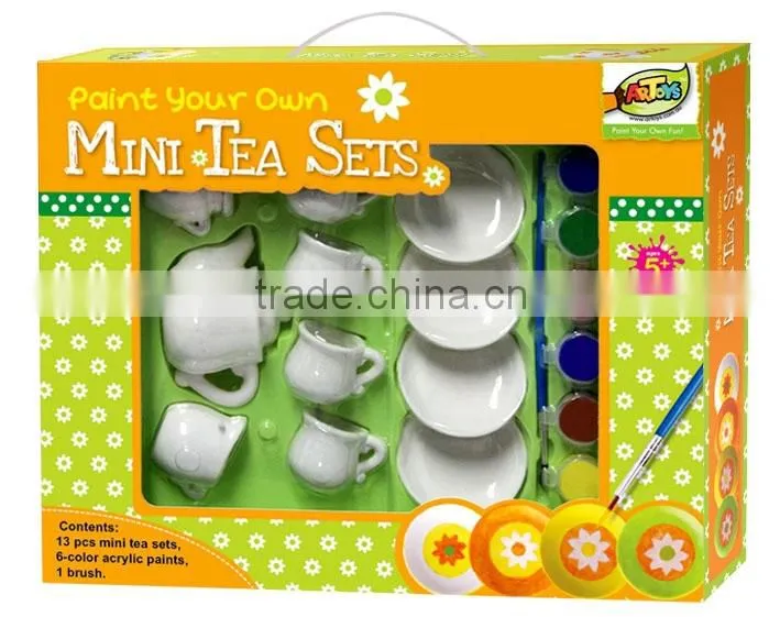 Paint Your Own-Mini Tea Set ARTOYS A0054