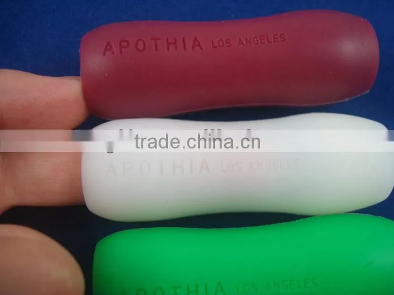 Customer design rubber pen sleeves and pen covers