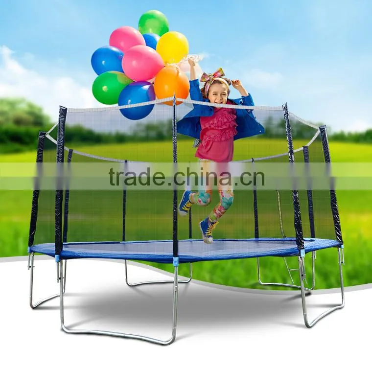 6FT-16FT CE GS TRAMPOLINE WITH SAFETY ENCLOSURE