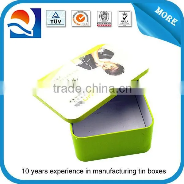 Dongguan high quality colorful bettery tin box/Bettery case