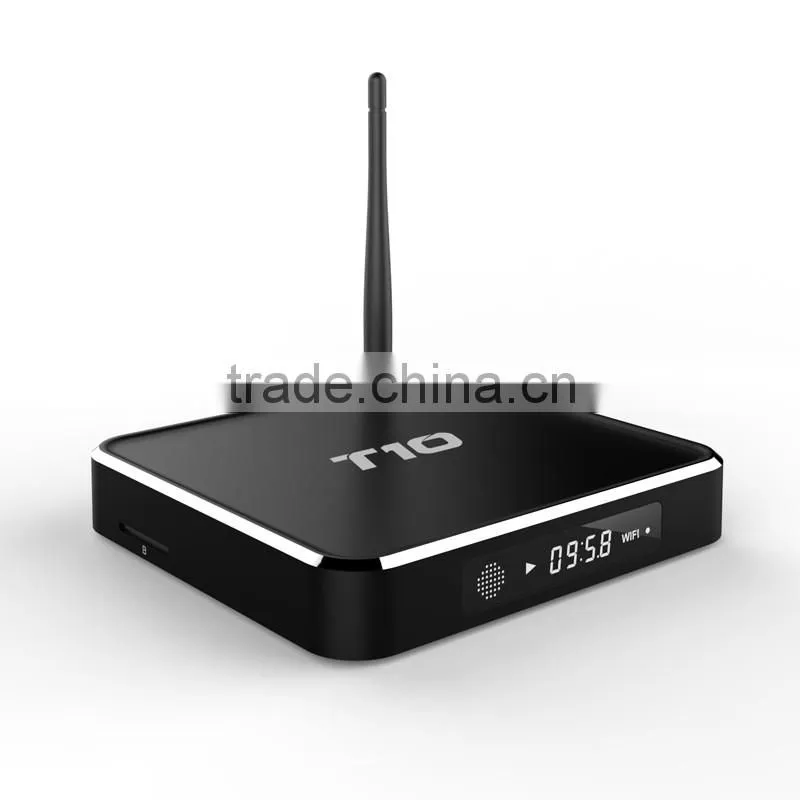 Manufacturer metal original amlogic s905 T10 plus /T95 T8 pro android 5.1 tv box T10