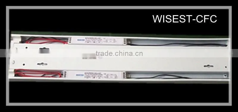 SAA CE ROHS T8 double tube fluorescent light fixture plastic cover t8 2x36w