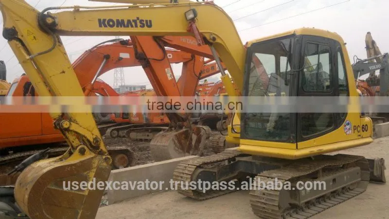 Japan Used Komatsu Mini Excavator PC60-7 For Sale