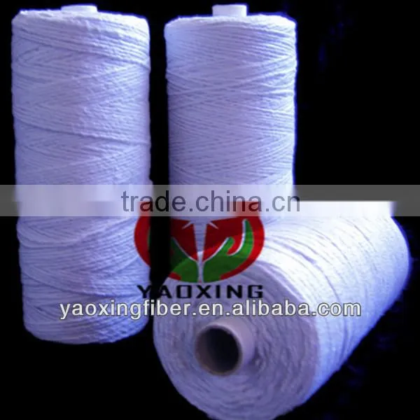 900C 550K excellent insulating performance stainless steel reinforced ceramic fiber yarn