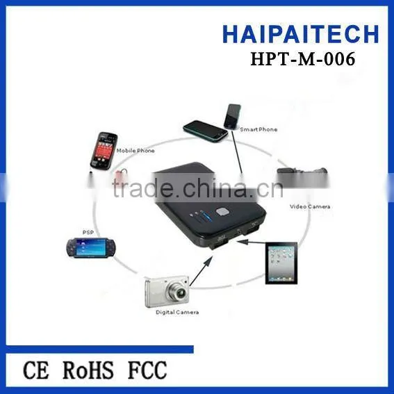 emergency power usb charger for iphone5/samsung/smart phones