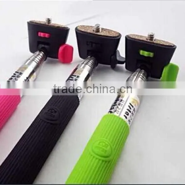 Hot Selling Stock Dual System Z07-6 Bluetooth Monopod For IOS & Andriod Cellphone