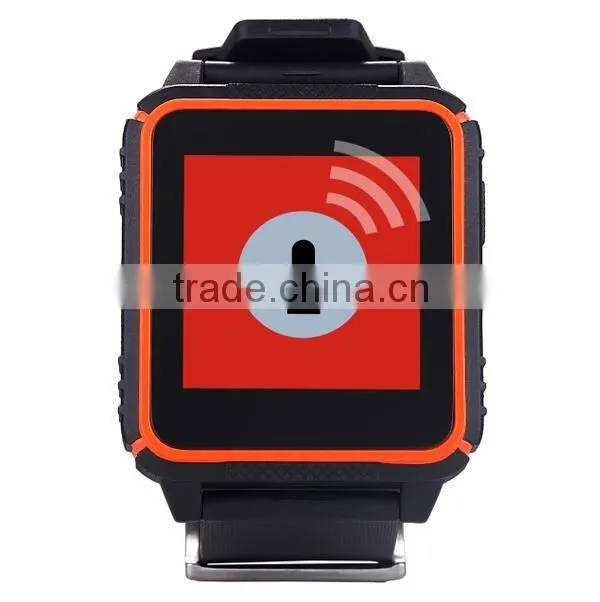 The IP68 waterproof heart rate monitor watch with Android and IOS smart watch 2016
