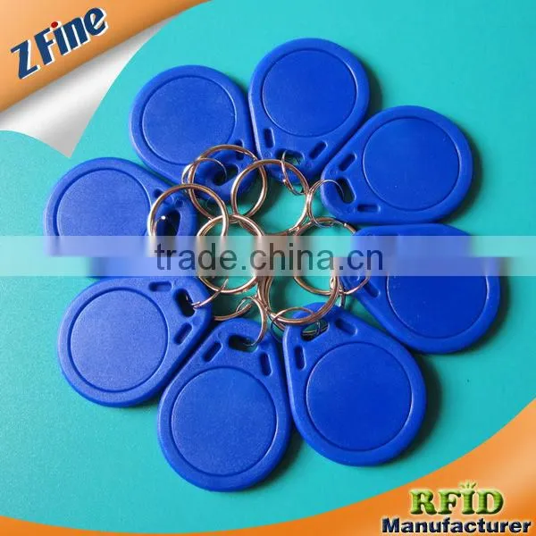hot sale Waterproof ABS material TK4100 RFID keyfob